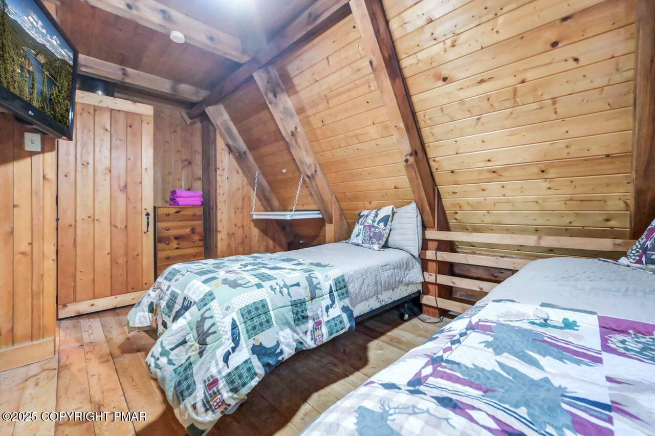 185 Whispering Pine Road Kunkletown, PA 18058 - Photo 35 of 65 a bedroom with bed and a window