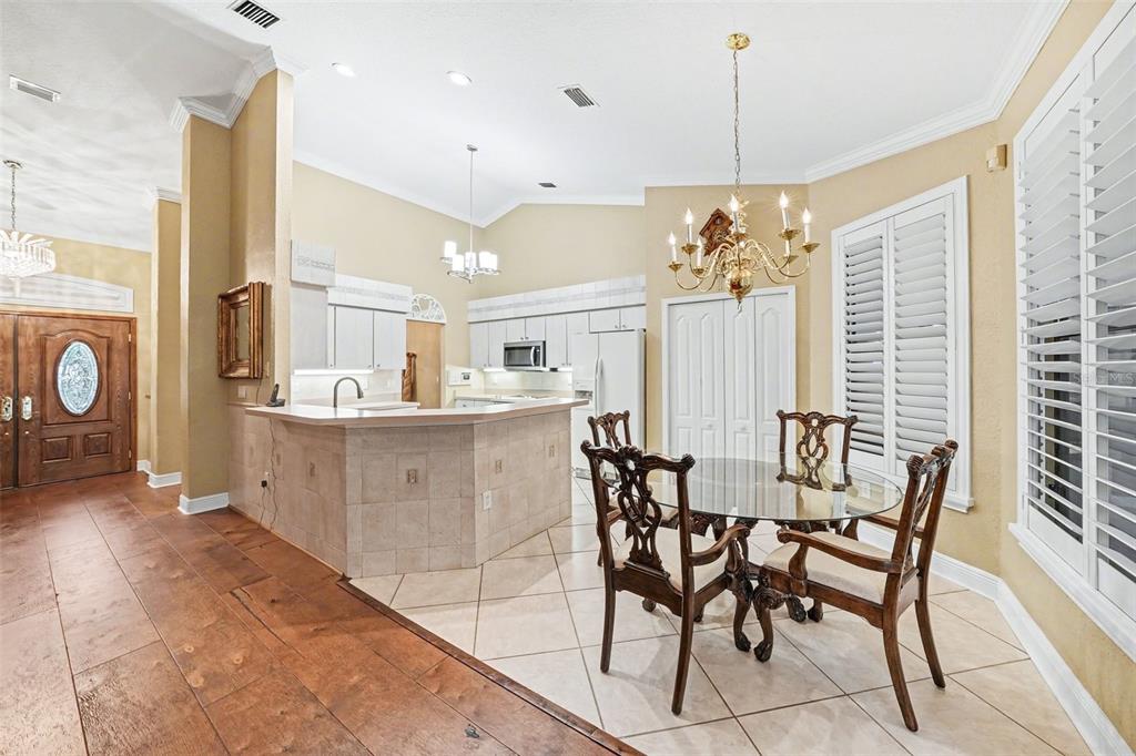 19216 Ridgelake Drive Lutz, FL 33549 - Photo 15 of 31 a view of a kitchen and dining room