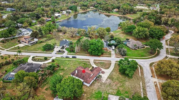 an aerial view of a