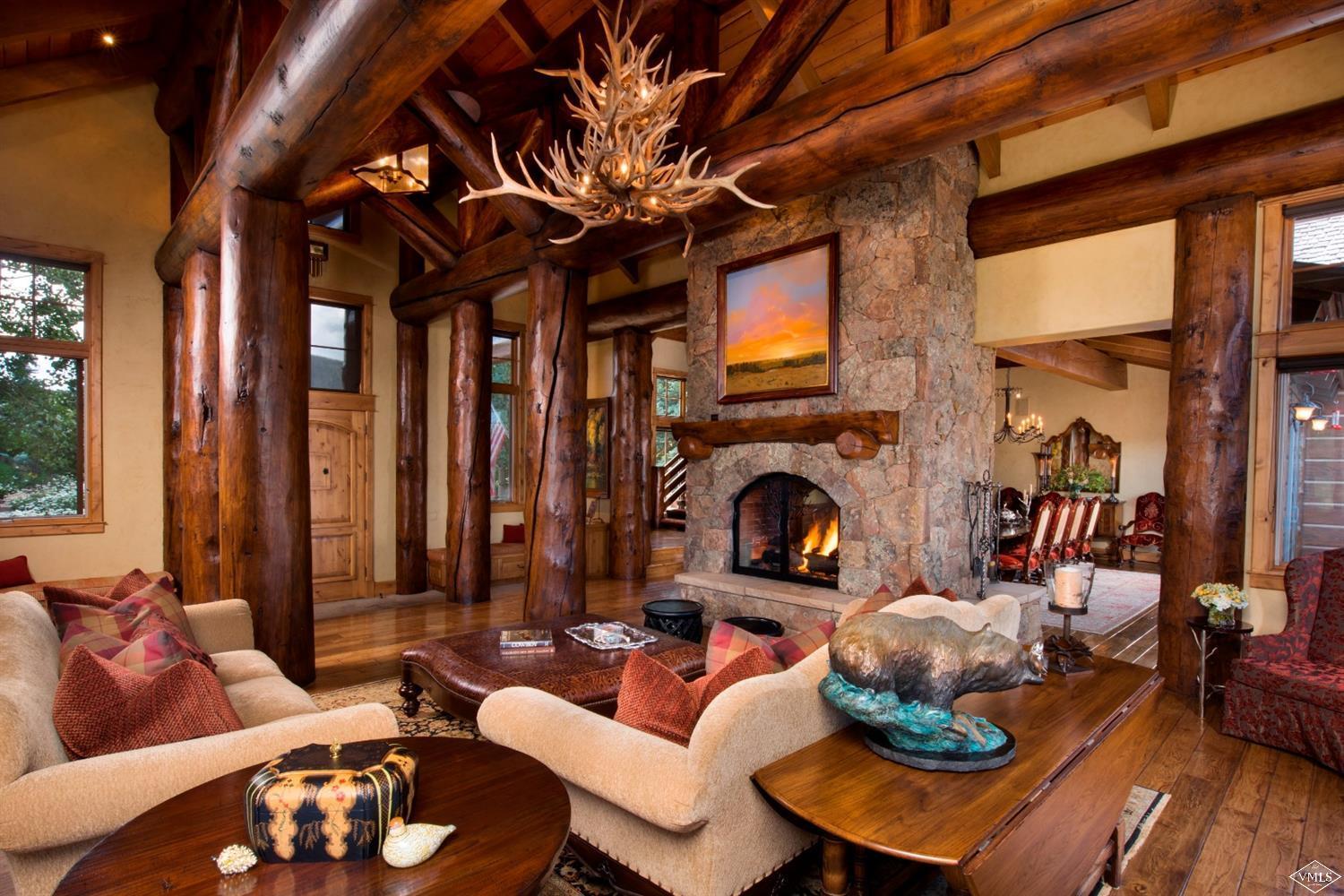 308 Bearden Road Edwards, CO 81632 - Photo 3 of 23 a living room with furniture fireplace and flat screen tv