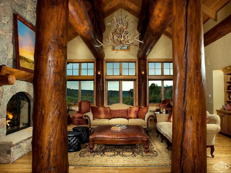 308 Bearden Road Edwards, CO 81632 - Photo 4 of 23 a living room with furniture and a floor to ceiling window