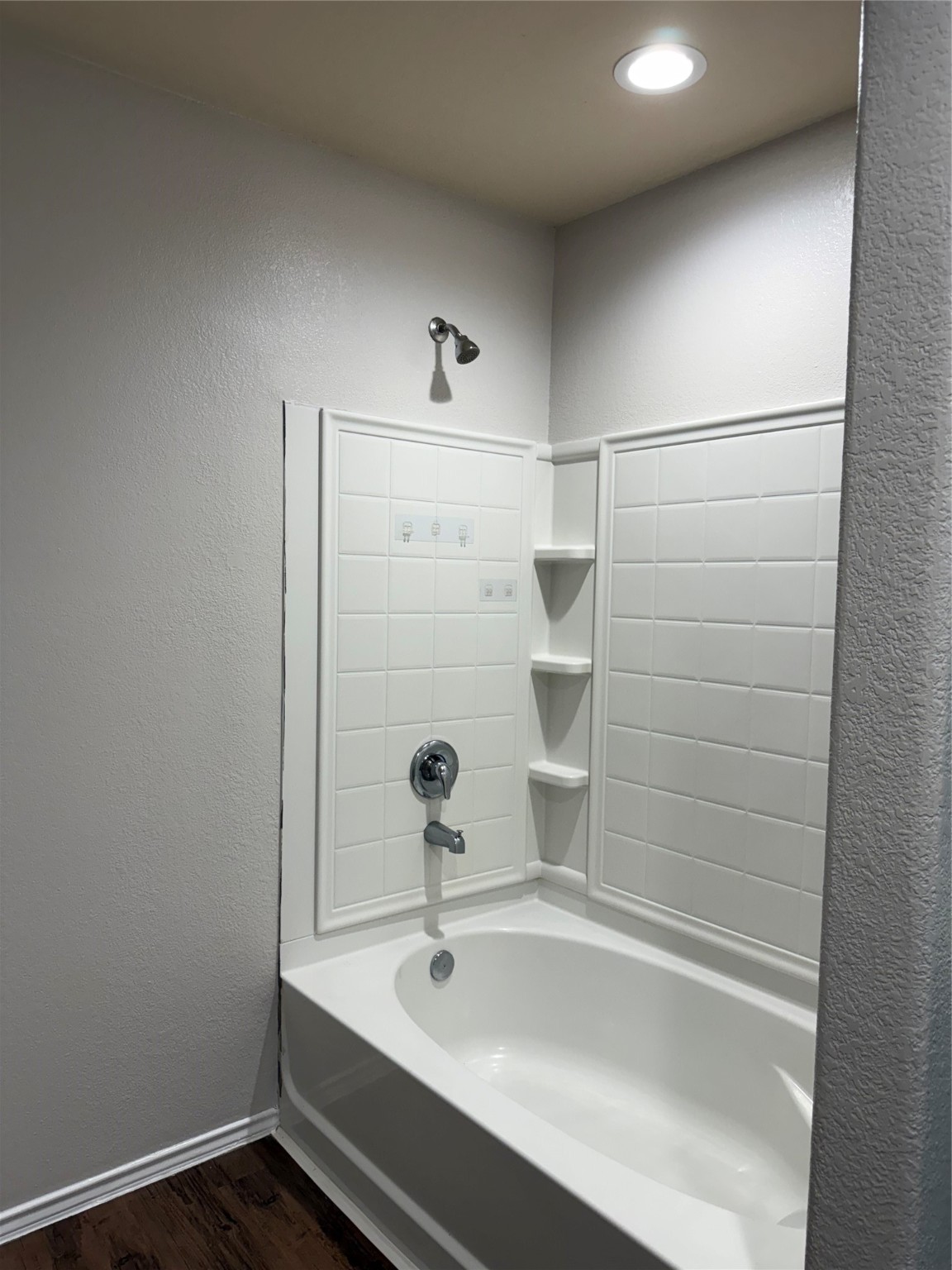 15415 Bosque Viejo Trail Channelview, TX 77530 - Photo 18 of 20 a bathroom with a bathtub and shower