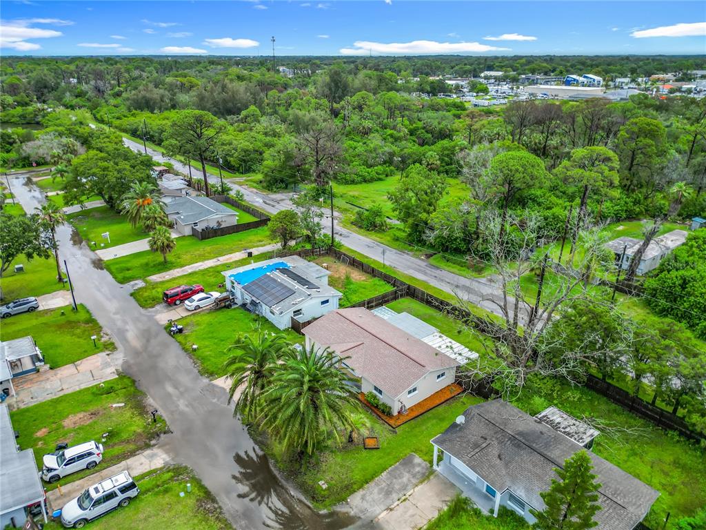 6632 Sierra Terrace New Port Richey, FL 34652 - Photo 48 of 49 an aerial view of a yard