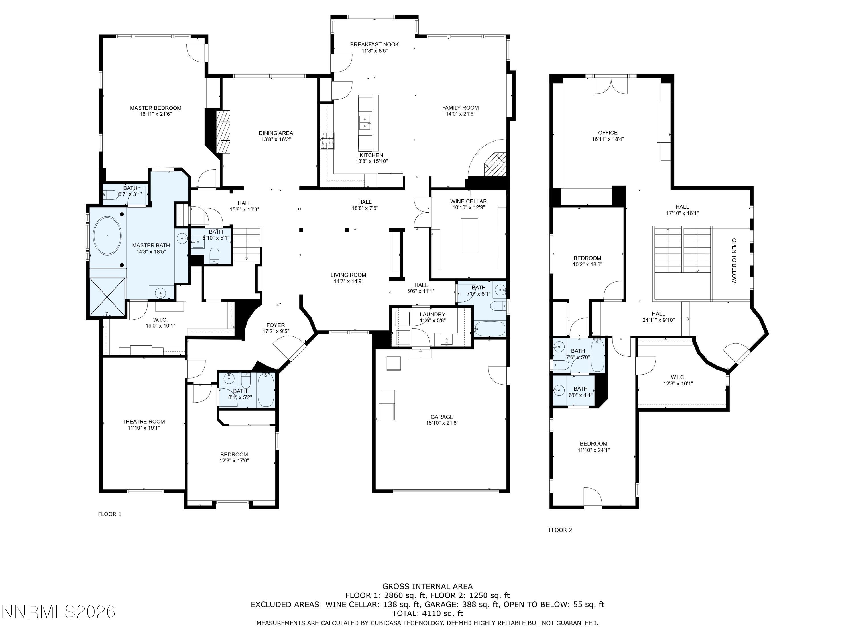 2615 Vitoria Lane Reno, NV 89521 - Photo 51 of 51 3-3-Floorplan #3