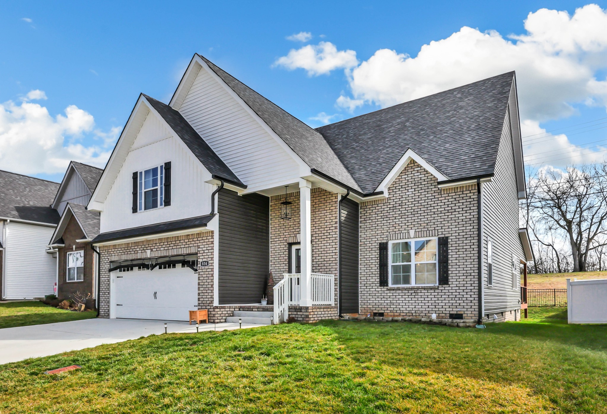 834 Limestone Way Clarksville, TN 37043 - Photo 3 of 26 a view of a house with a yard