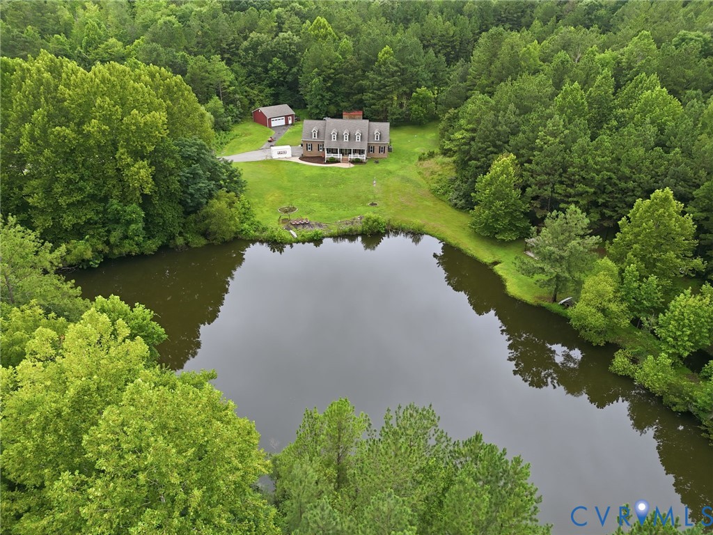 15220 River Road Chesterfield, VA 23838 - Photo 62 of 65 Private pond surrounded by mature deciduous and ev
