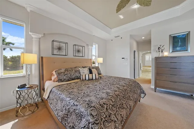 a view of a kitchen and dining area