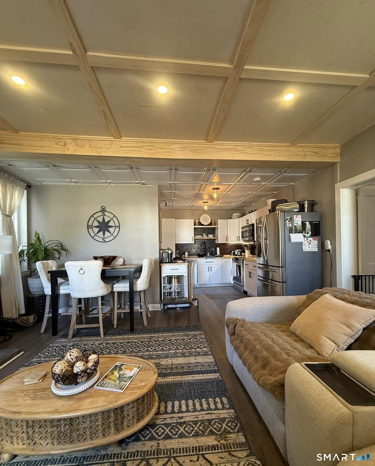 469 Bantam Road, Unit 2 Litchfield, CT 06759 - Photo 2 of 10 Living room looking into the kitchen