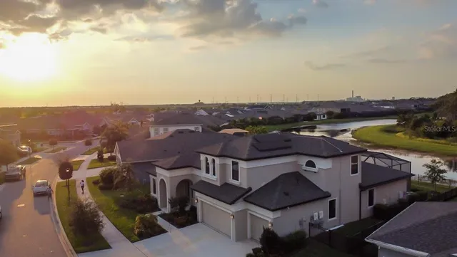 a view of a house with a sink and balcony