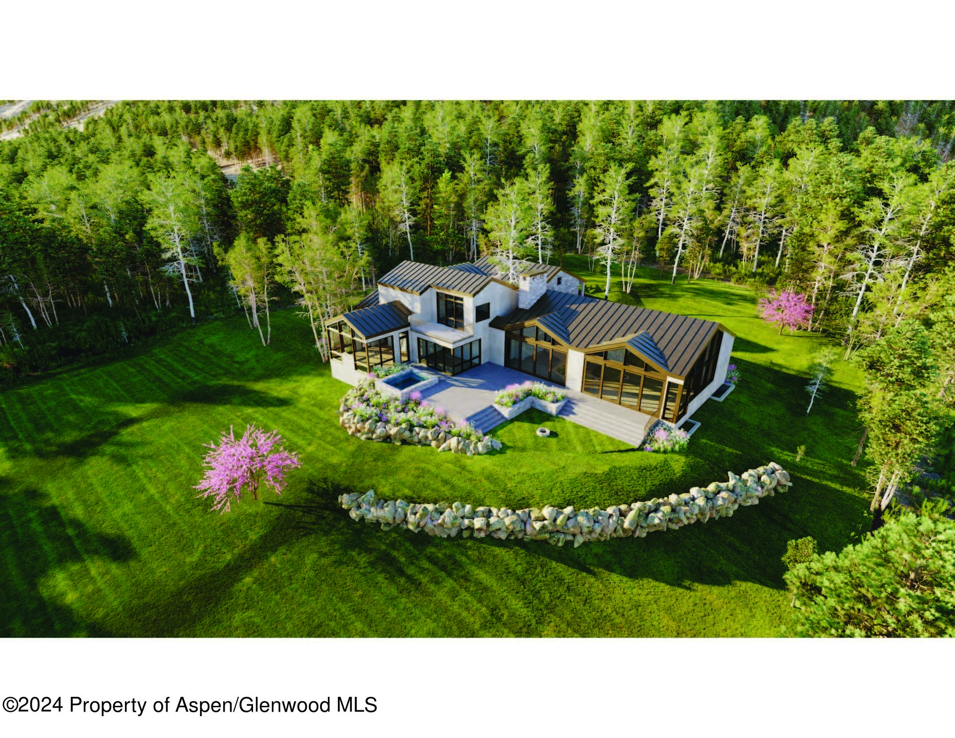 746 Hunter Creek Road Aspen, CO 81611 - Photo 2 of 23 Cromo3D-Leschly-2024-02-16 Exterior rend