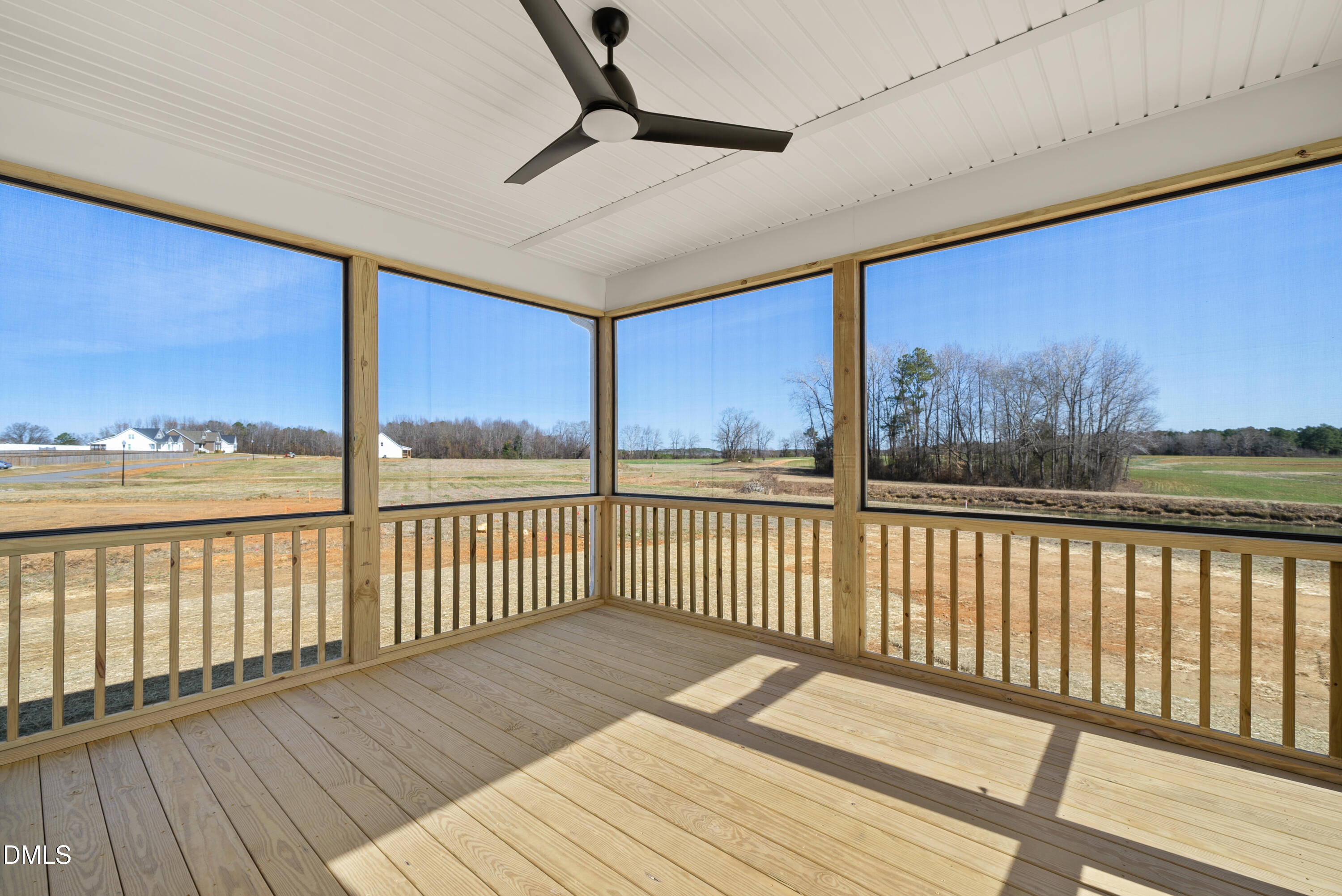 5549 River Buck Rd Spring Spring Hope, NC 27882 - Photo 33 of 35 a view of a balcony with wooden floor