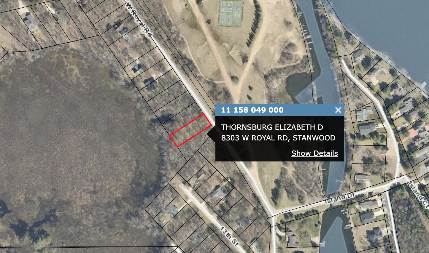 8303 West Royal Road, Unit 49 Canadian Lakes, MI 49346 - Photo 29 of 36 Mecosta GIS Arial