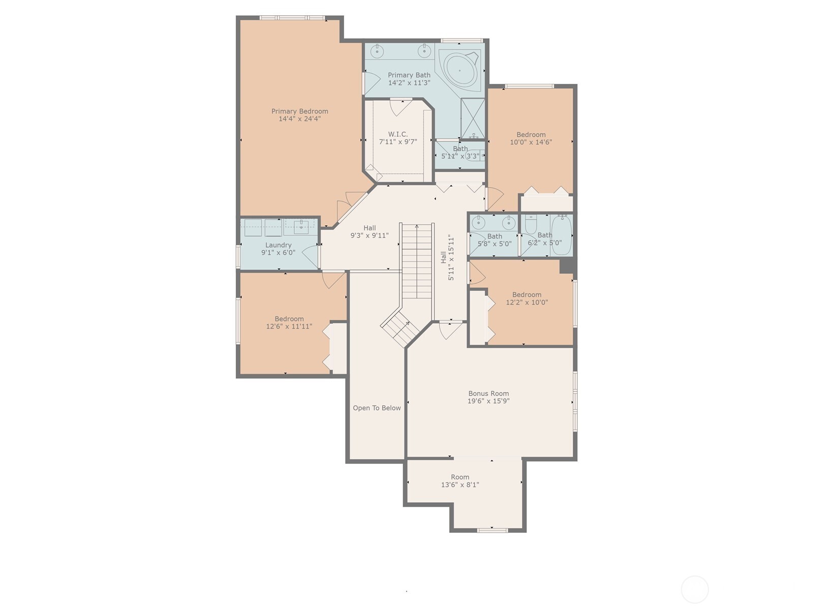 4917 Northeast 8th Street Renton, WA 98059 - Photo 18 of 37 a picture of floor plan