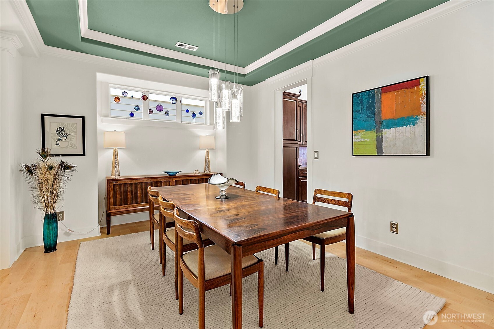 4917 Northeast 8th Street Renton, WA 98059 - Photo 7 of 37 a view of a dining room with furniture
