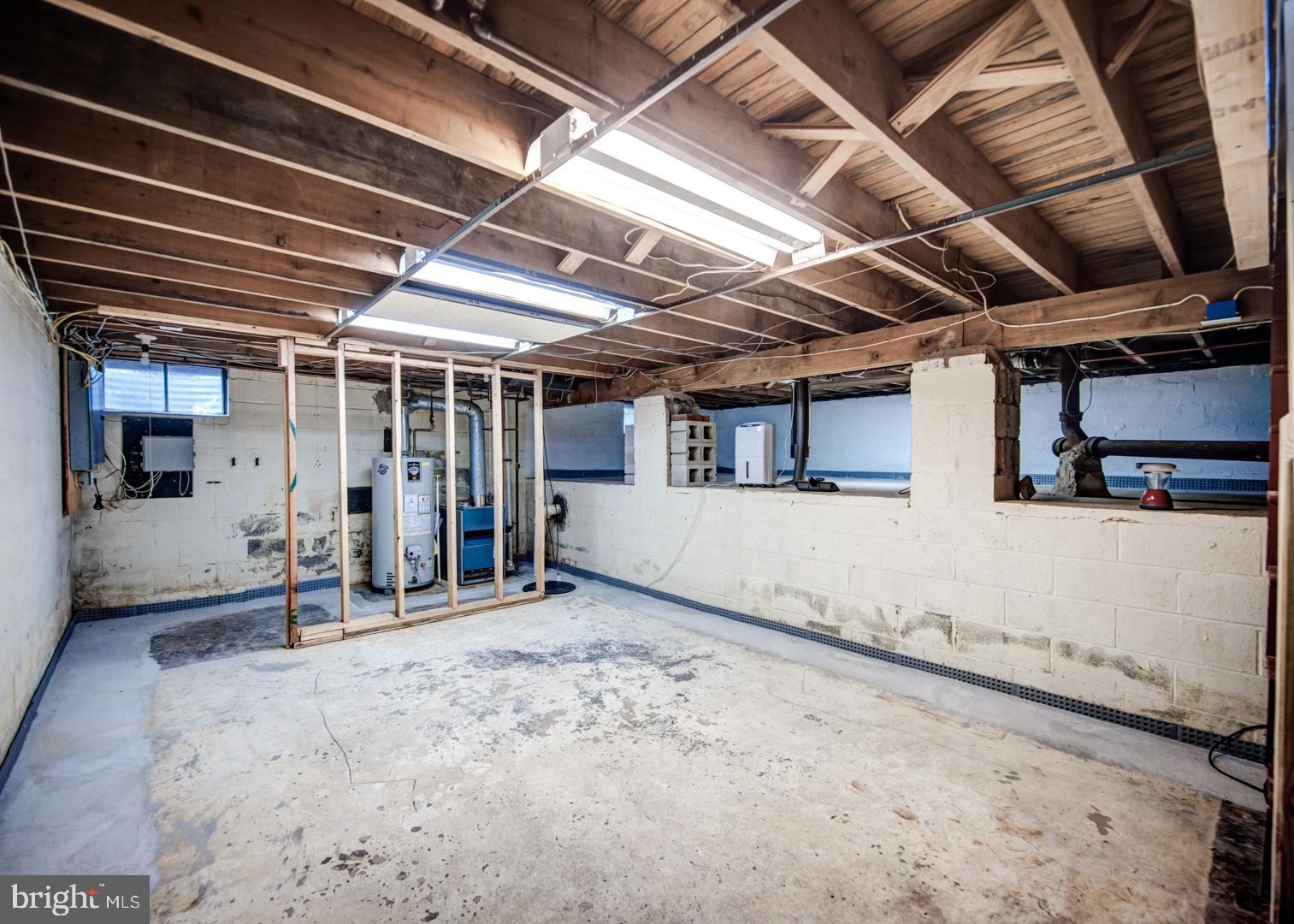 9 Morris Circle Wayne, PA 19087 - Photo 29 of 30 unfinished basement with waterproofing system