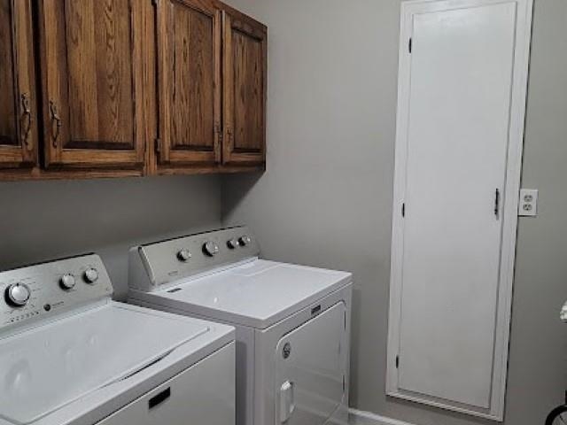 5285 Orangewood Road Memphis, TN 38134 - Photo 13 of 25 The laundry room offers cabinetry for storage, new Pergo flooring, fresh neutral paint, a built-in ironing board and the pantry is just outside of this room close to the kitchen.