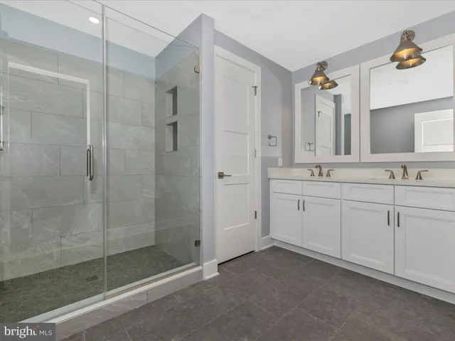 a view of a room with storage