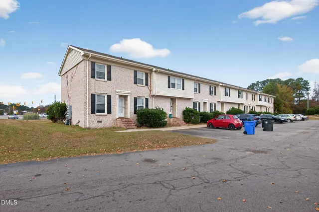 a view of a house with a patio