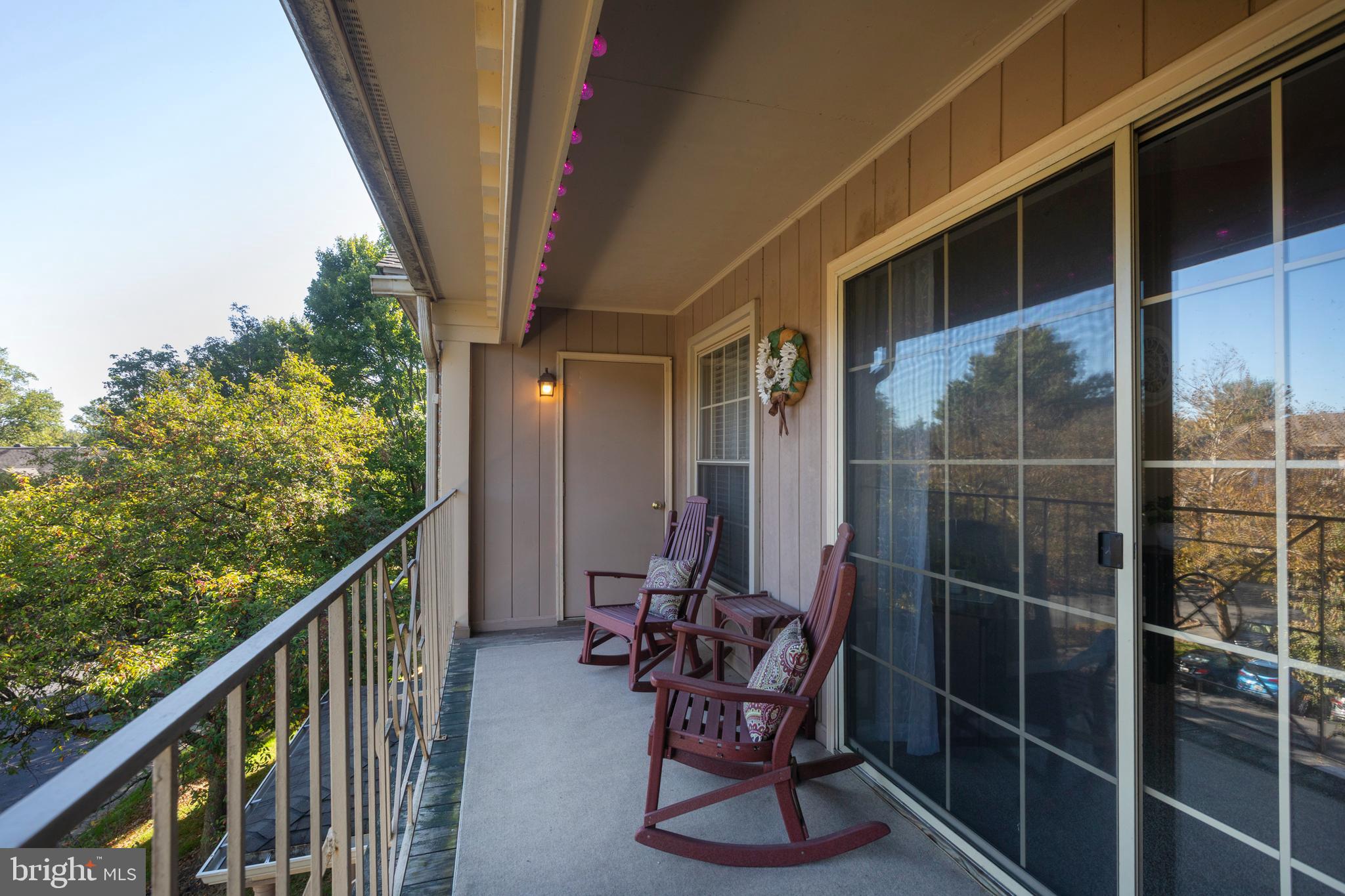 3506 Back Pointe Court, Unit 3D Abingdon, MD 21009 - Photo 10 of 33 a view of balcony with furniture