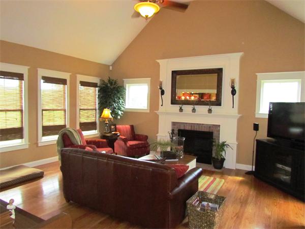 50 Adams Road Grafton, MA 01536 - Photo 10 of 30 a living room with furniture and a fireplace