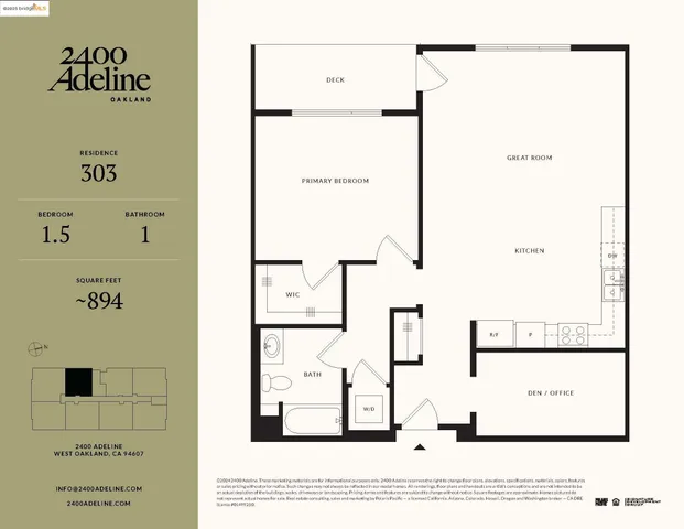$410,000 | 2400 Adeline Street, Unit 303, Oakland, CA 94607