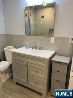a bathroom with a sink and a toilet