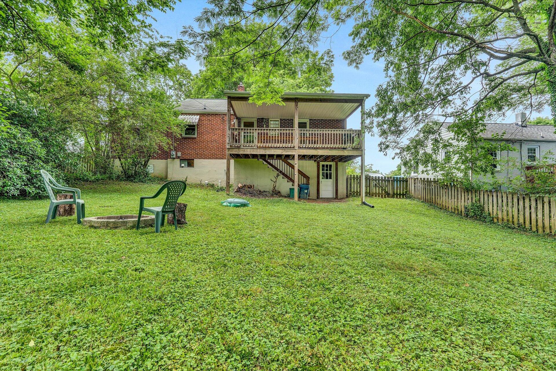 1817 Fareham Road Southwest Roanoke, VA 24015 - Photo 18 of 20 Backyard