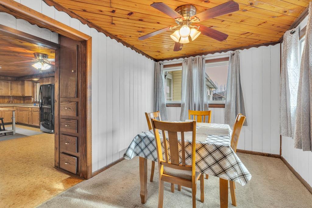 193 Salem Church Road Midland, PA 15059 - Photo 14 of 44 This view shows more built in storage in entry to dining room.