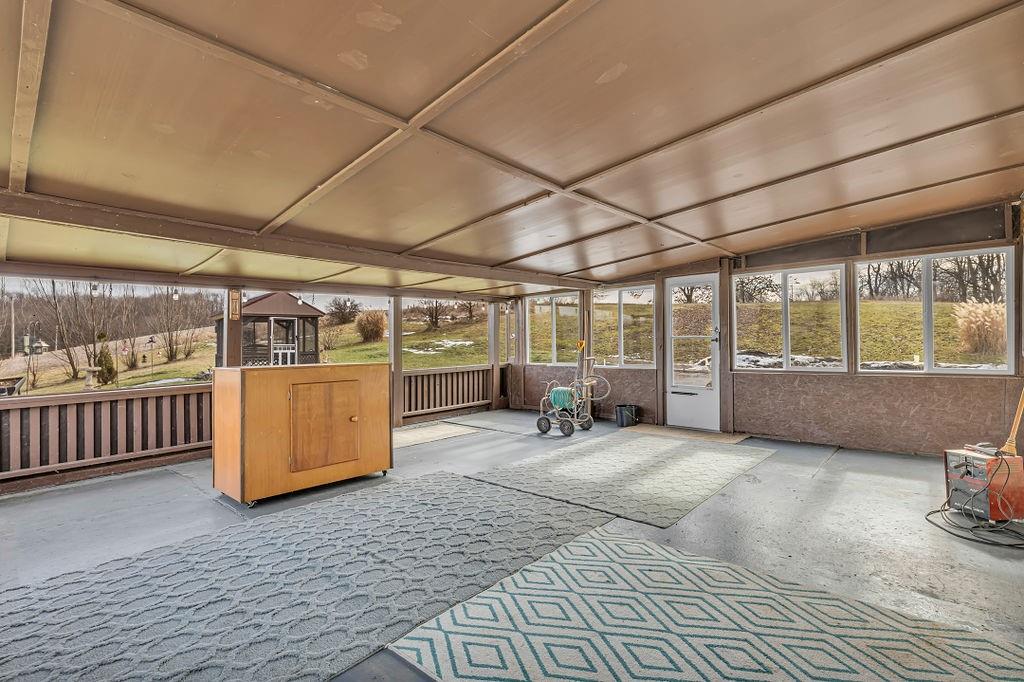 193 Salem Church Road Midland, PA 15059 - Photo 29 of 44 24x24 window and screen enclosed sun room. What a view!