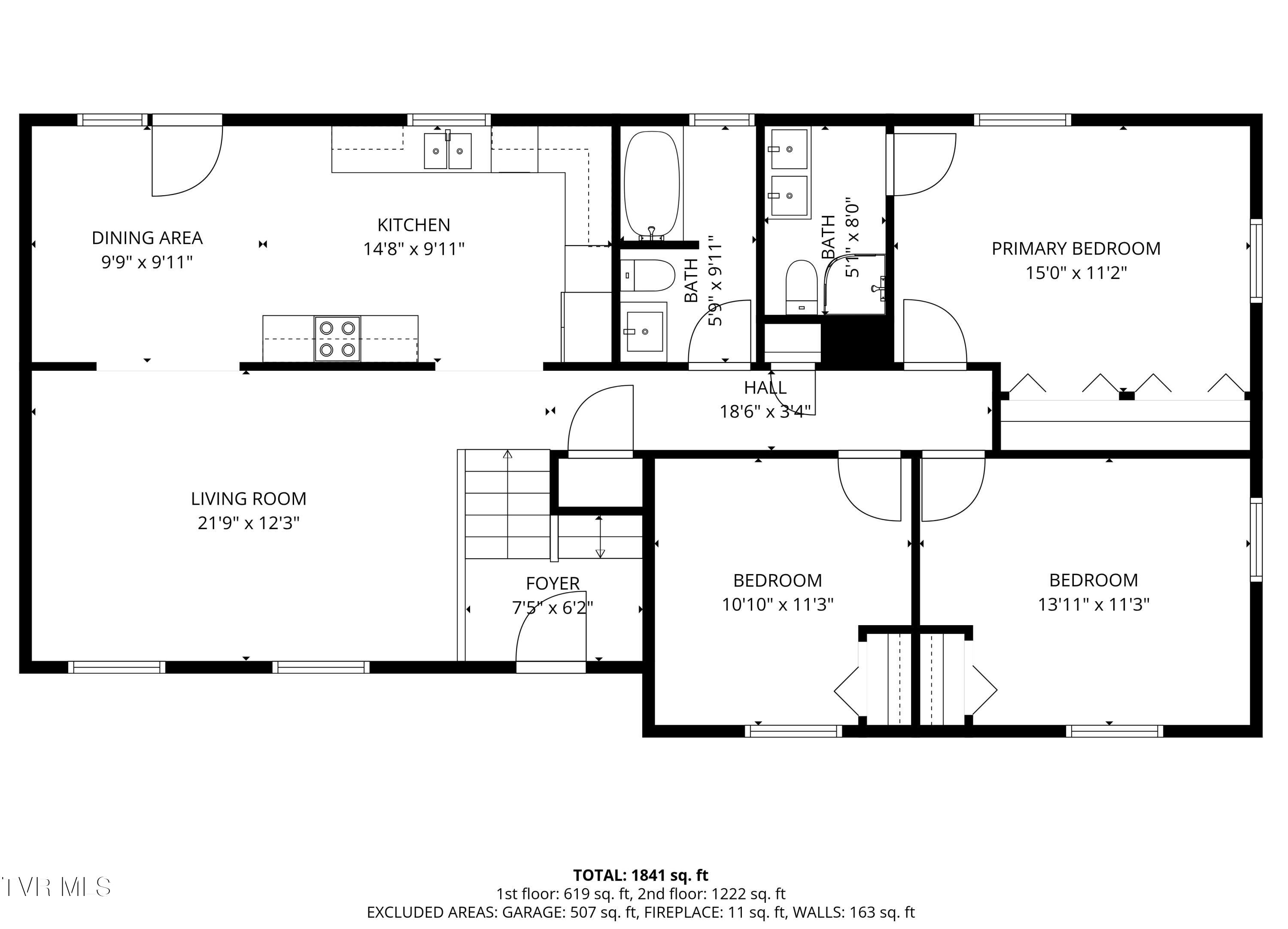 148 Whitehills Road Kingsport, TN 37660 - Photo 24 of 58 2nd_floor_148_whitehills_road_kingsport_