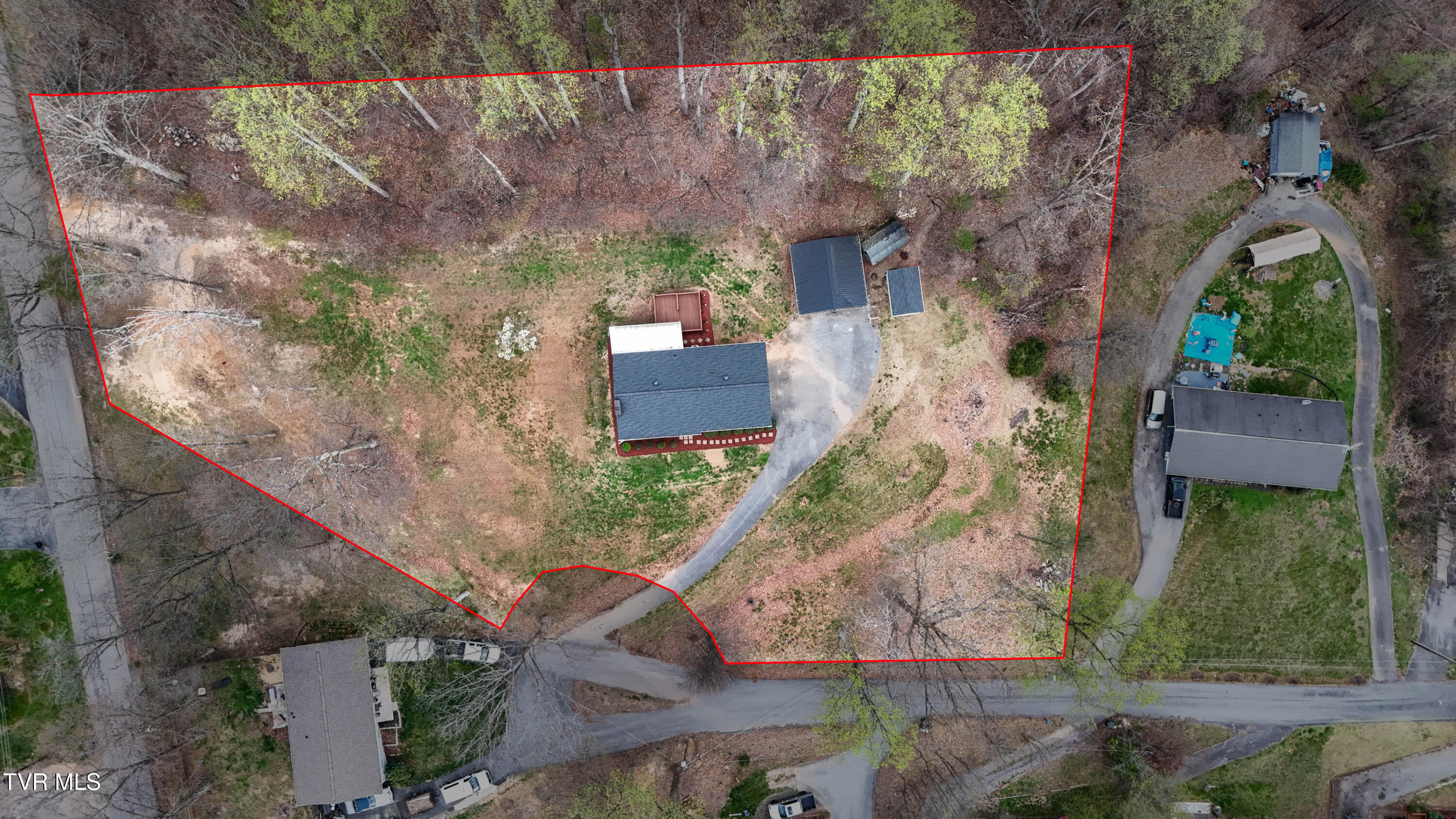 148 Whitehills Road Kingsport, TN 37660 - Photo 58 of 58 148 Whitehills Rd Drone ELLA