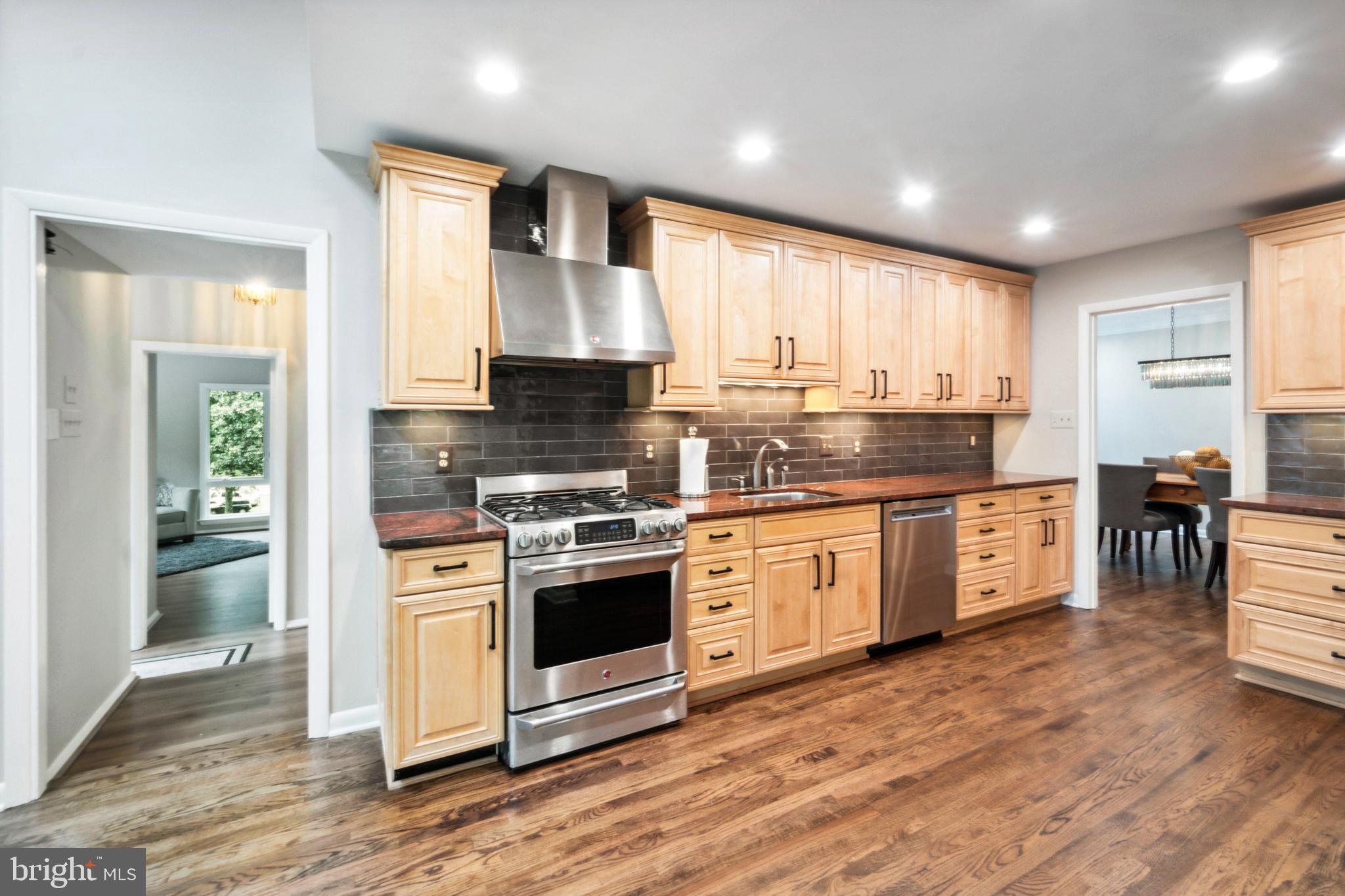 3238 Fox Mill Road Oakton, VA 22124 - Photo 17 of 41 Kitchen with View to Guest Suite