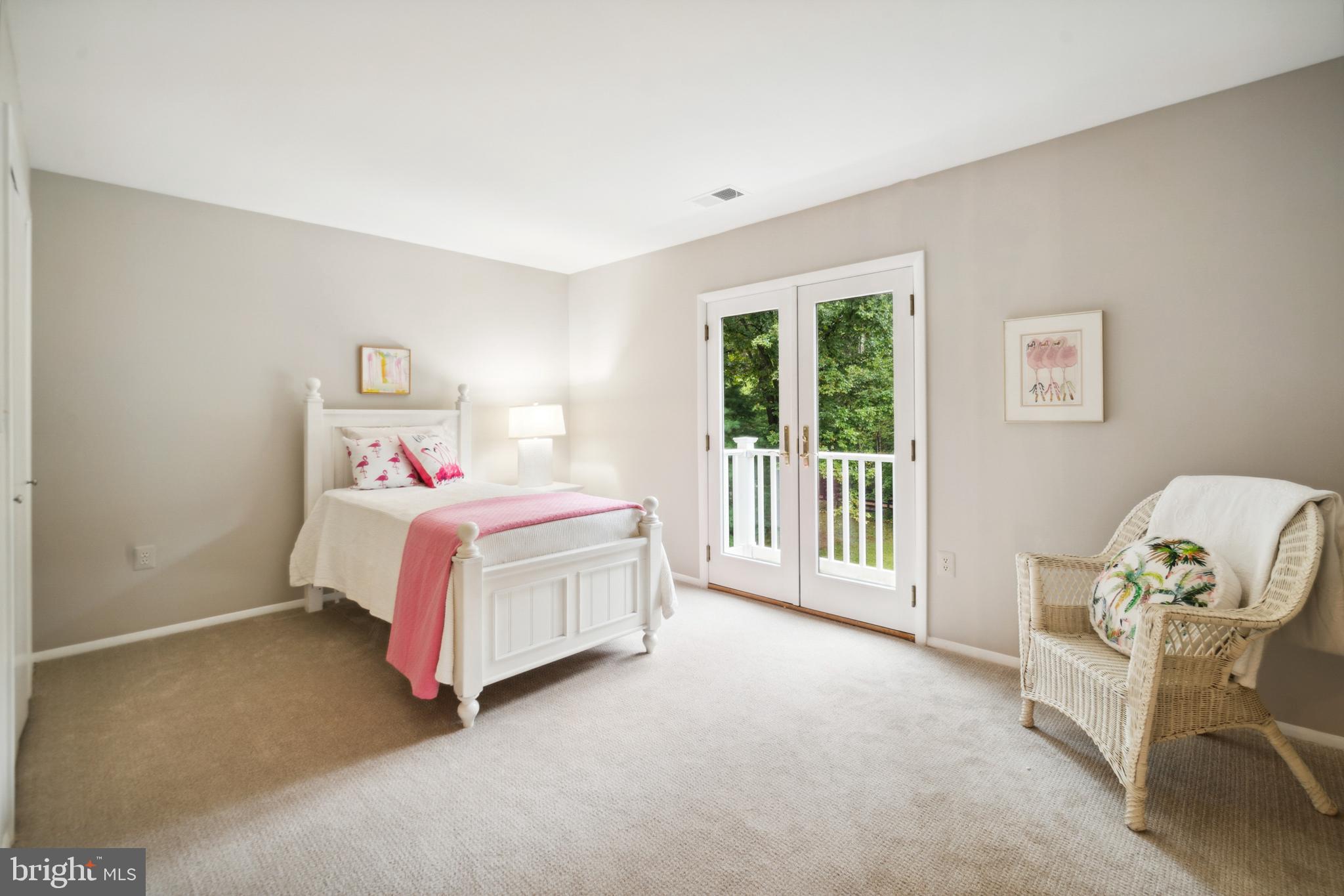 3238 Fox Mill Road Oakton, VA 22124 - Photo 24 of 41 Bedroom 3 with Balcony