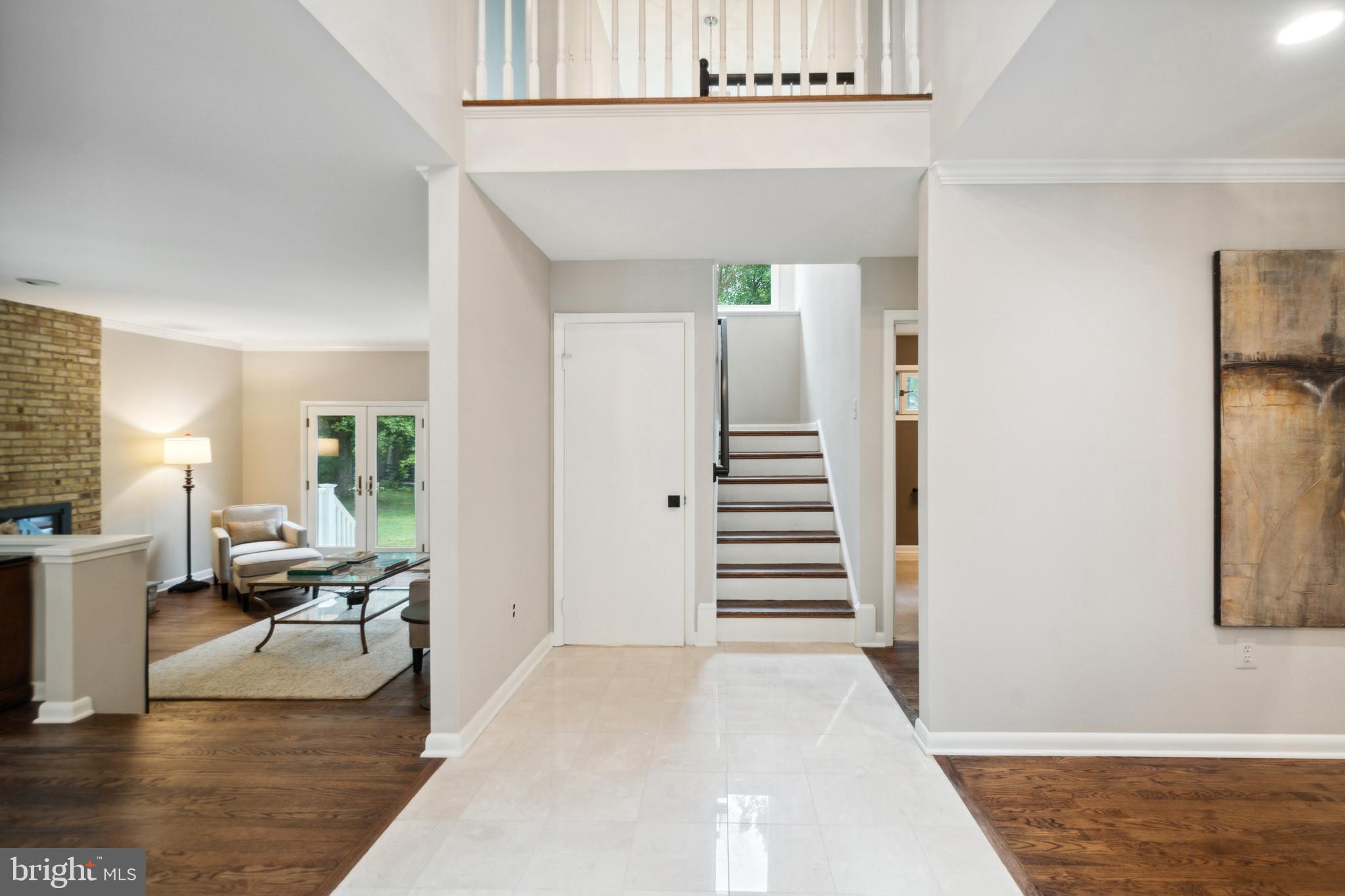 3238 Fox Mill Road Oakton, VA 22124 - Photo 10 of 41 Marble Foyer