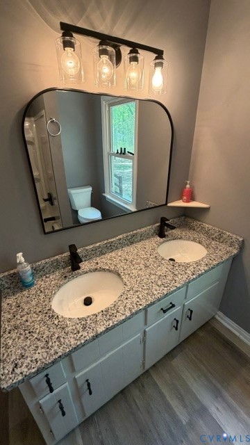 2597 Varney Road Henrico, VA 23231 - Photo 9 of 24 Double vanity with stone-finish countertop and und
