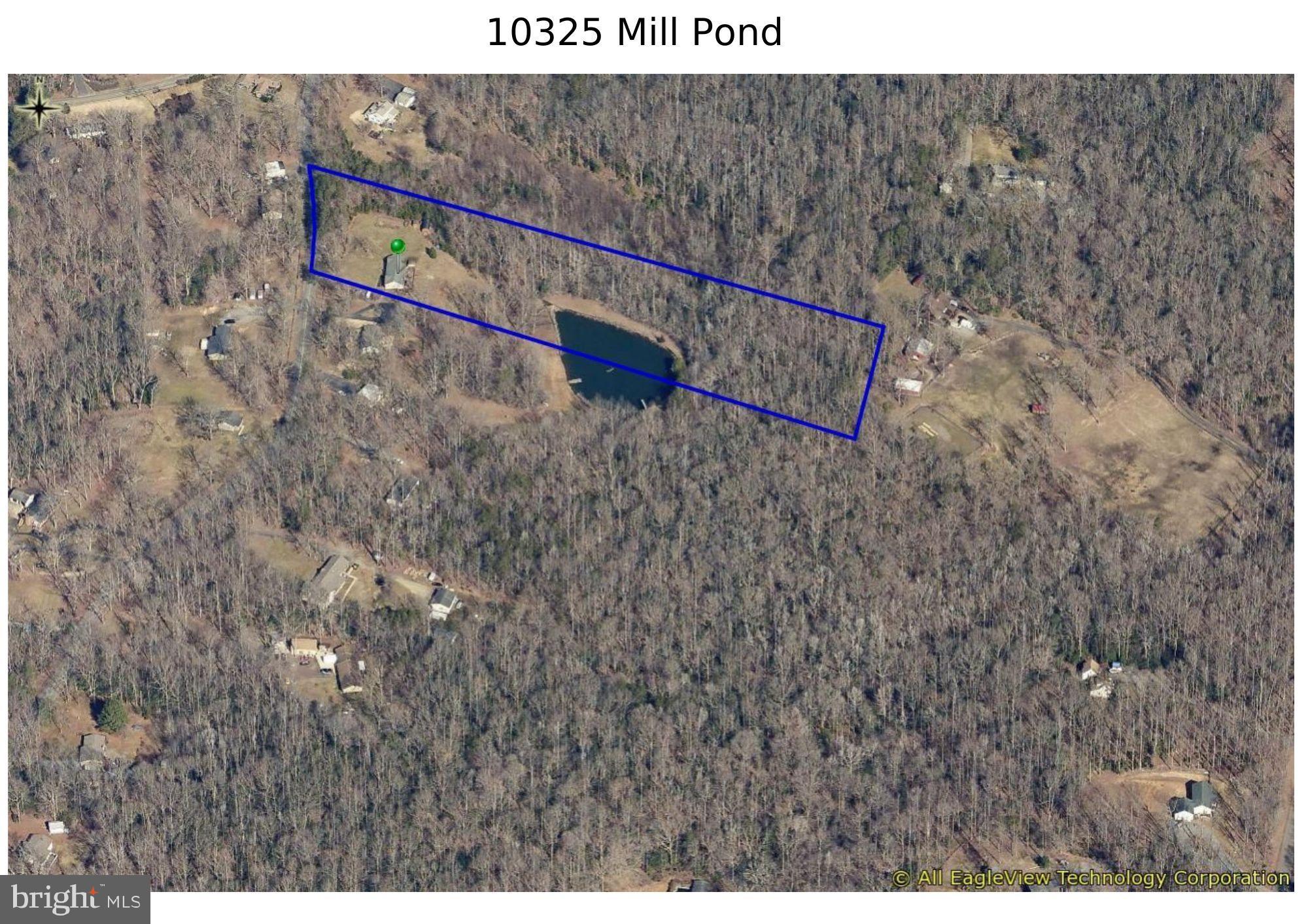 10325 Mill Pond Road Spotsylvania, VA 22551 - Photo 22 of 43 a view of outdoor space with mountain and green space