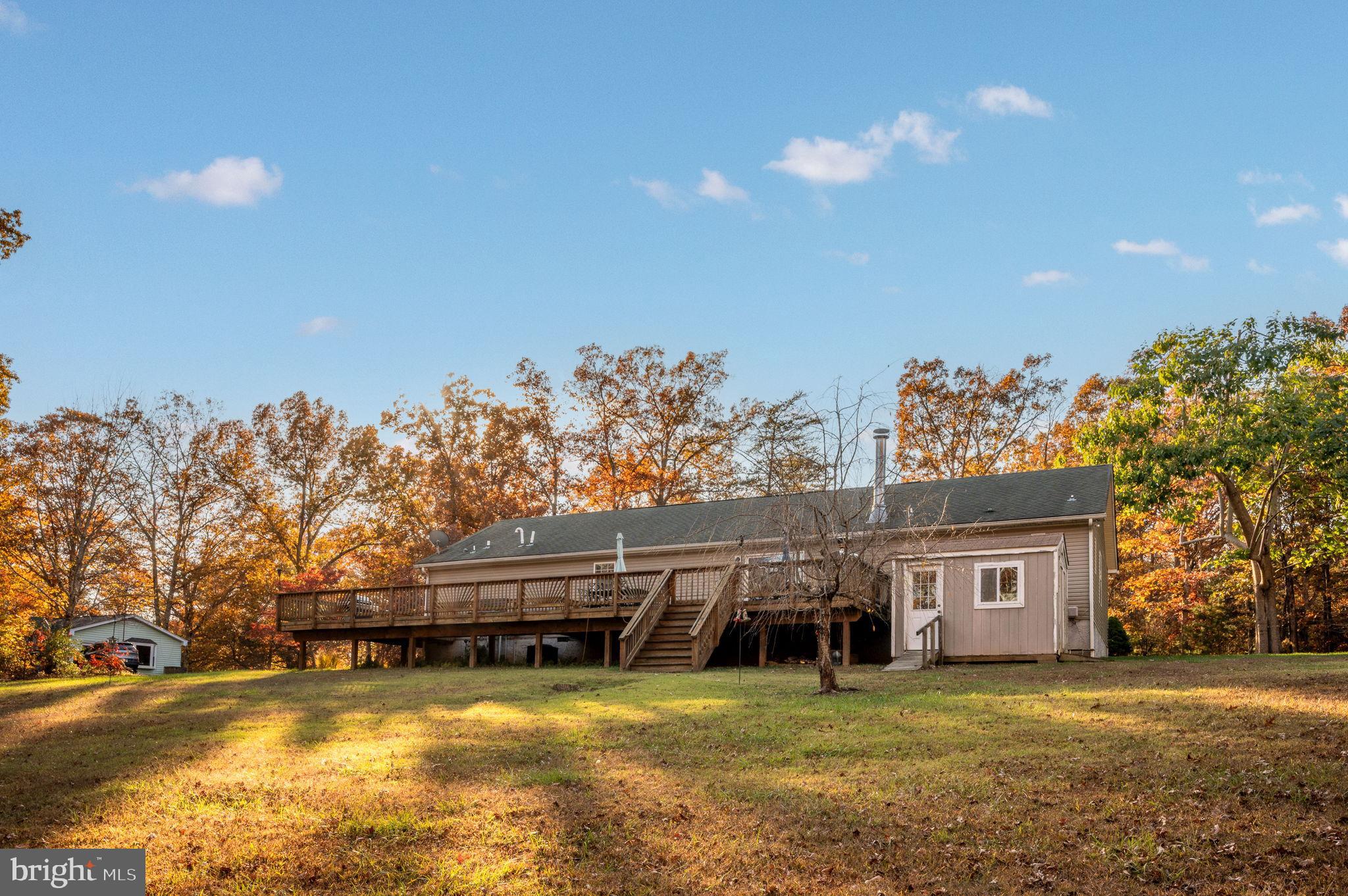 10325 Mill Pond Road Spotsylvania, VA 22551 - Photo 30 of 43 a view of a house with swimming pool and a yard