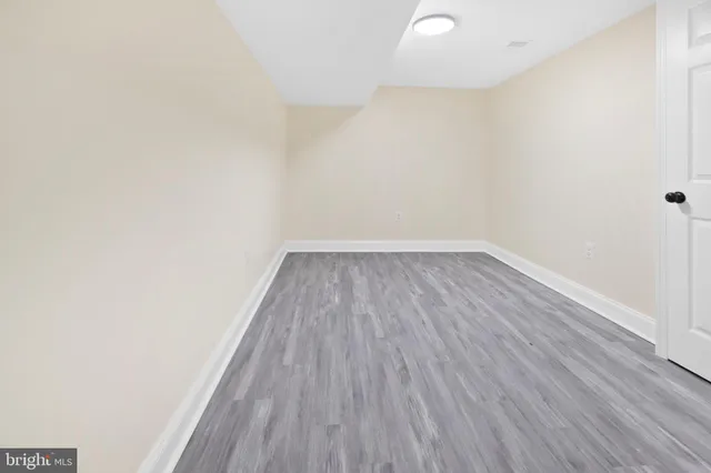 a view of wooden floor in a room