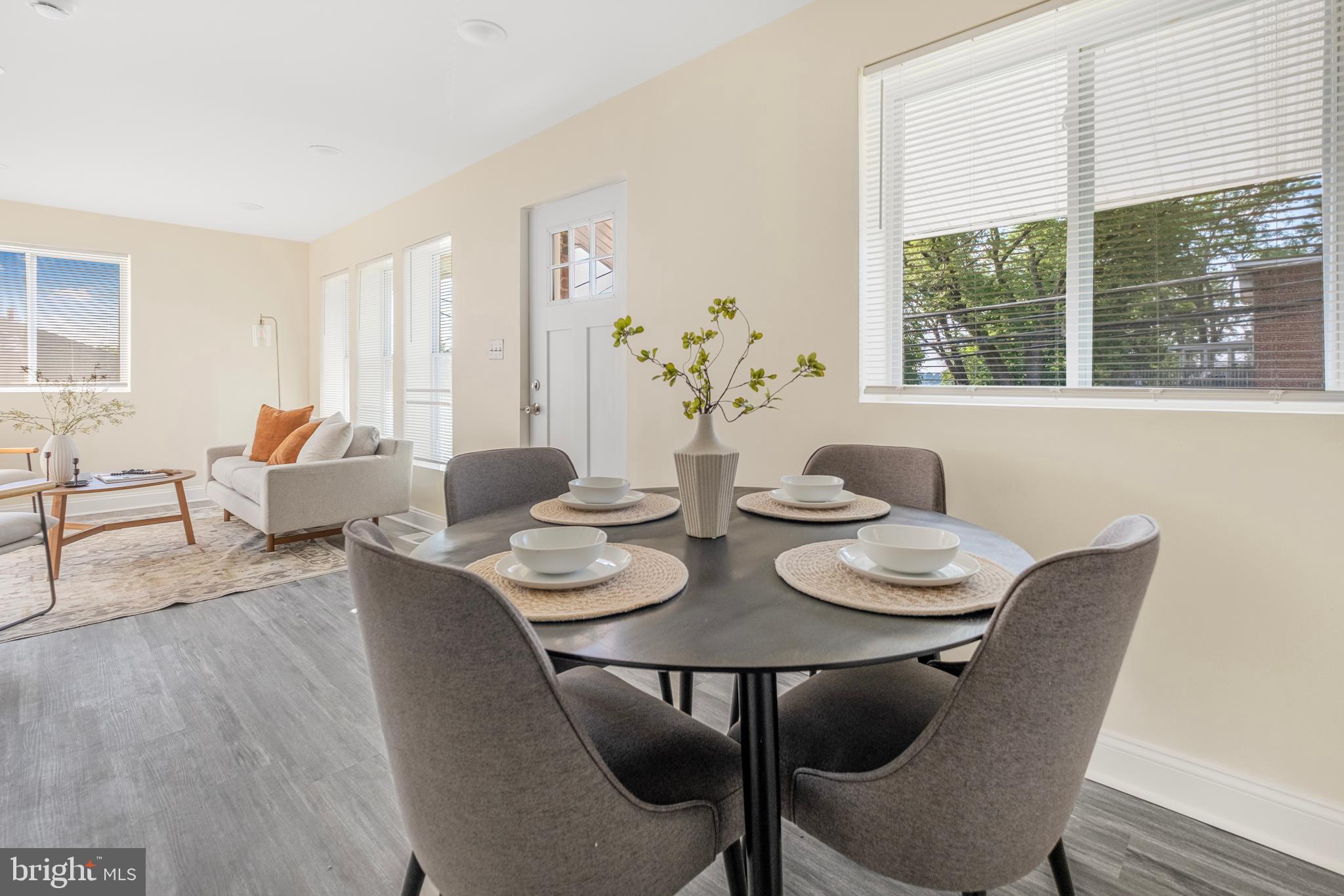 713 Marcy Avenue Oxon Hill, MD 20745 - Photo 3 of 24 a view of a dining room with furniture window and outside view