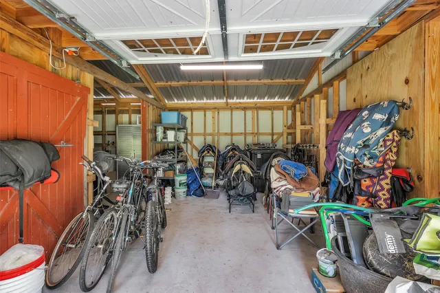 a view of a storage room with a lot of stuff