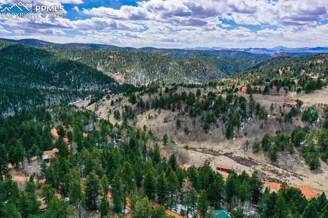 Tbd Valley Road Divide, CO 80814 - Photo 27 of 30 Drone / aerial view with a mountain view