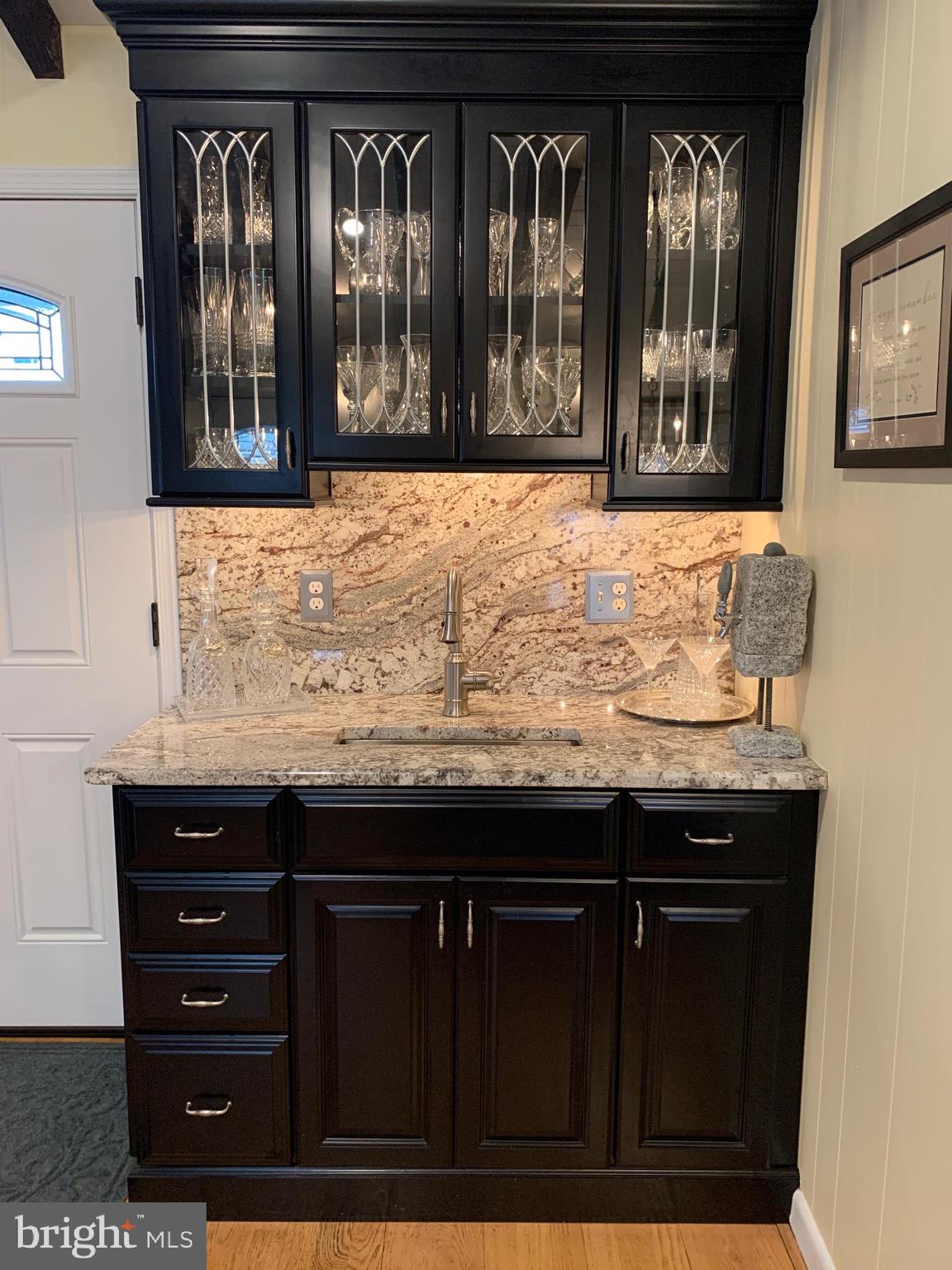 336 Hawarden Road Springfield, PA 19064 - Photo 35 of 65 Wet Bar with custom cabinetry