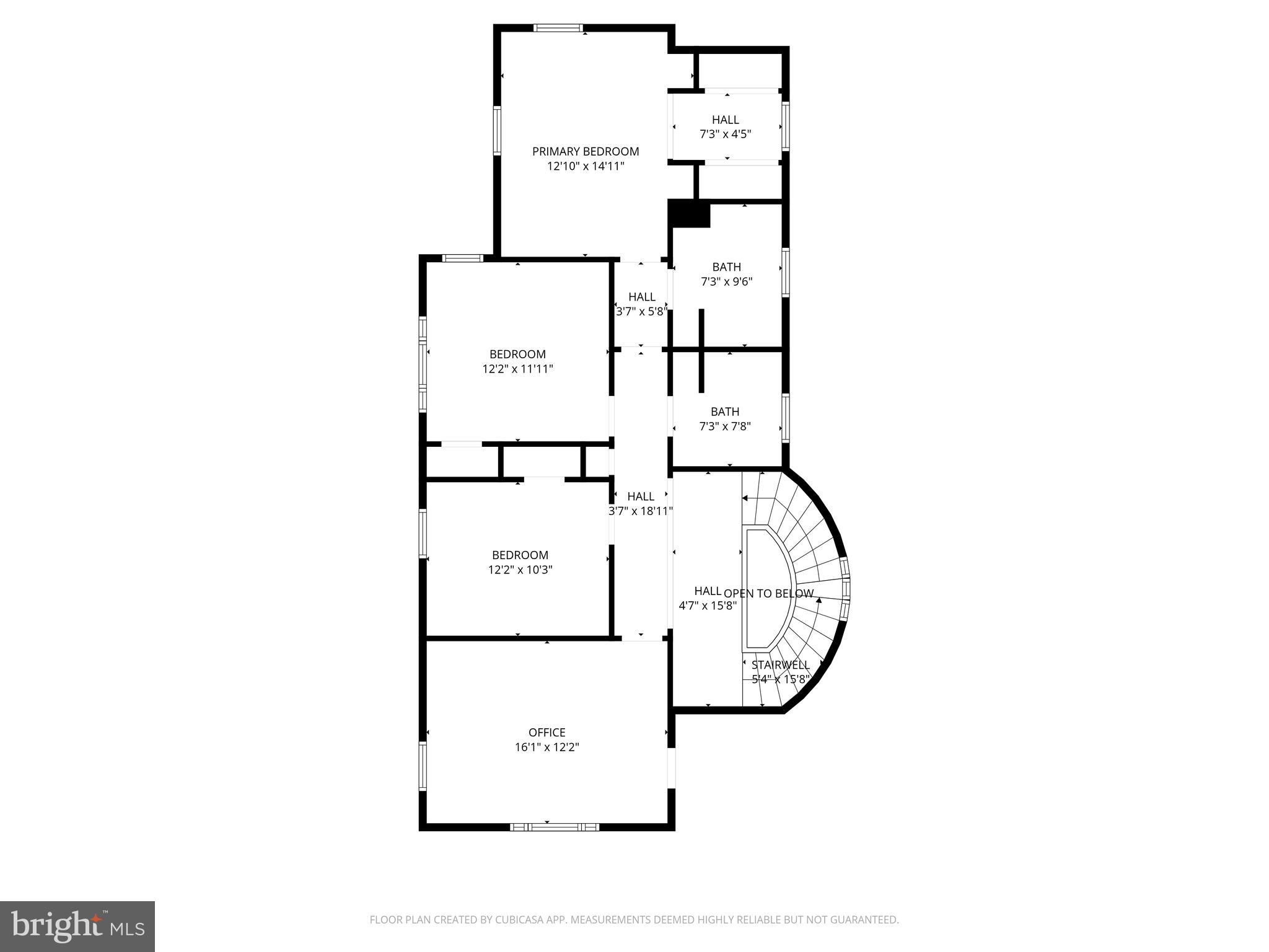 2926 North 2nd Street Harrisburg, PA 17110 - Photo 54 of 55 2nd Floor Floorplan