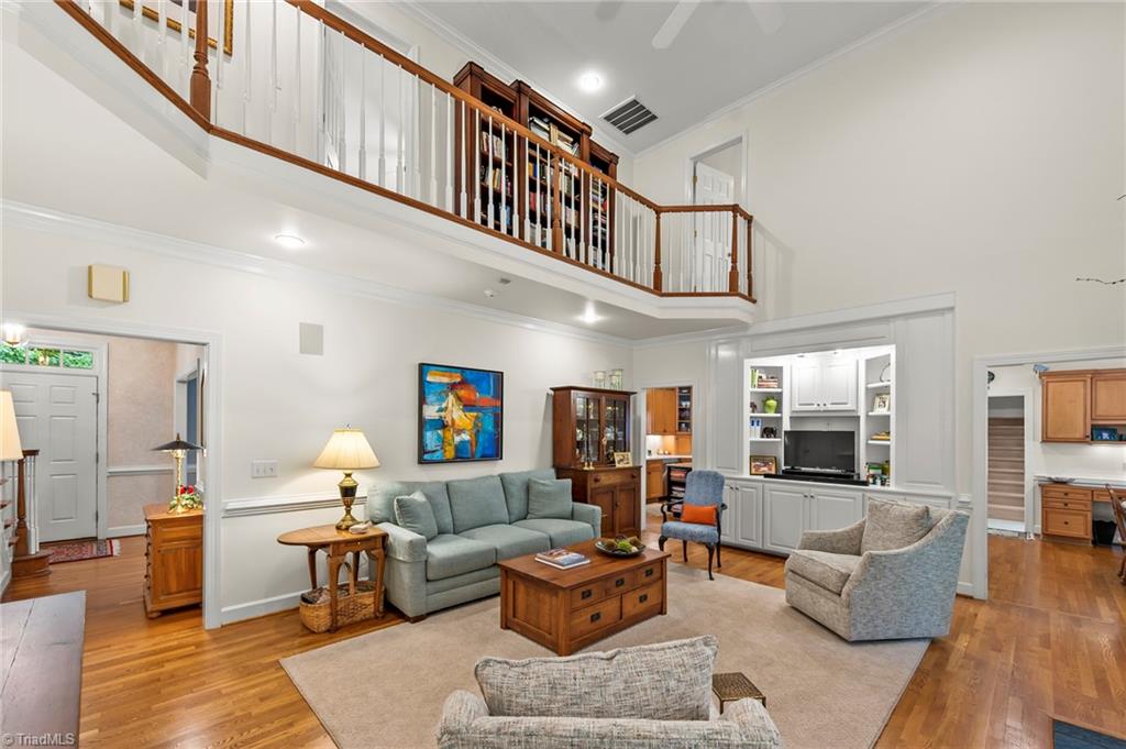 1457 Ridgemere Lane Winston-Salem, NC 27106 - Photo 12 of 39 and a 2 story ceiling