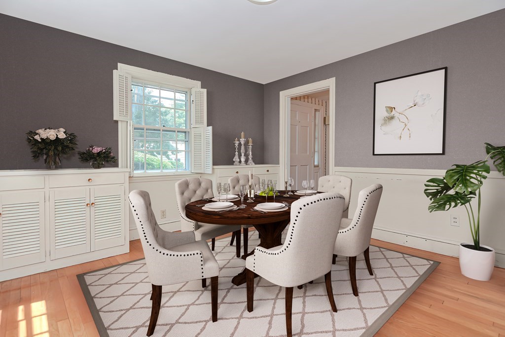 38 Hidden Road Andover, MA 01810 - Photo 31 of 31 a view of a dining room with furniture and window