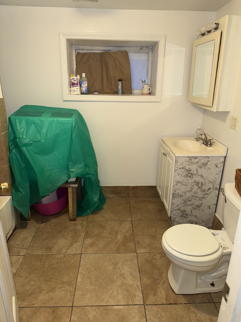 10045 South Ave M Chicago, IL 60617 - Photo 20 of 25 a bathroom with a toilet and a sink