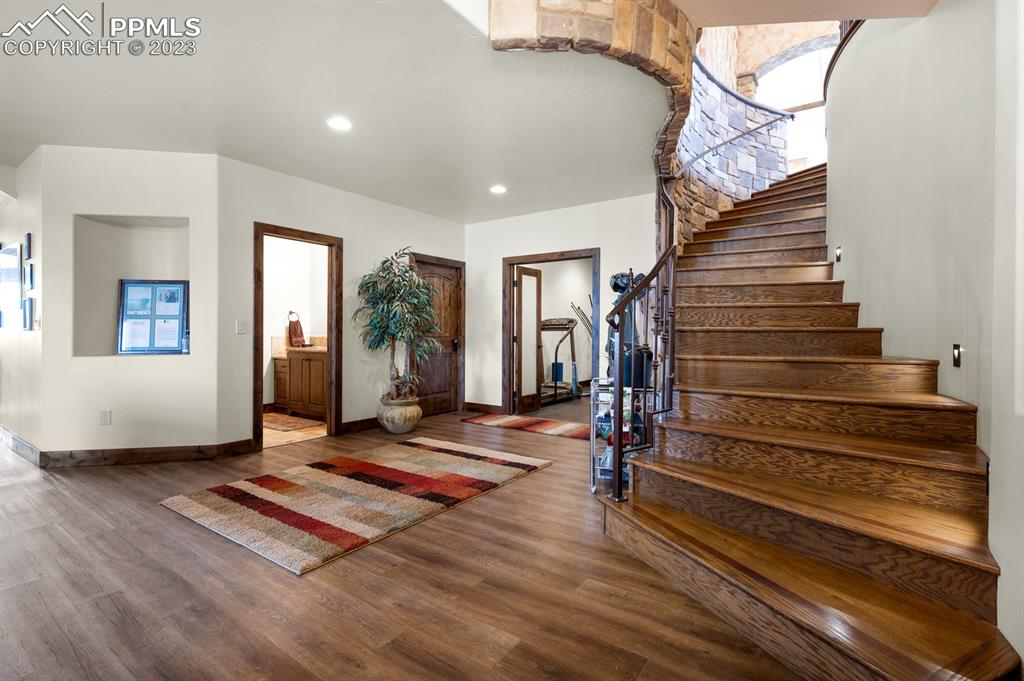 19625 Drennan Road Colorado Springs, CO 80928 - Photo 27 of 50 Basement Foyer.