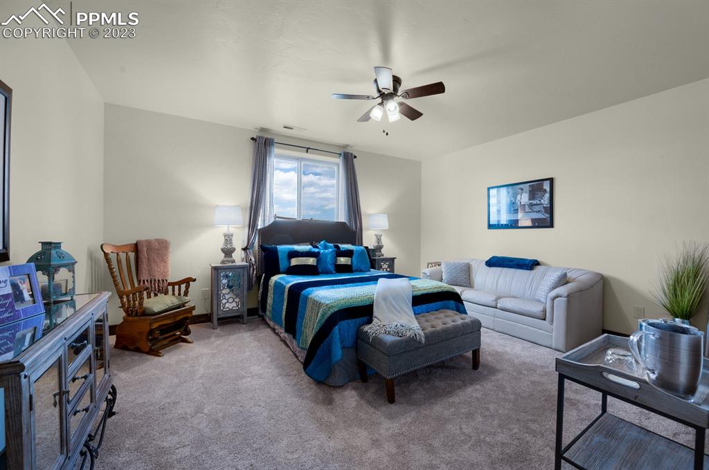 19625 Drennan Road Colorado Springs, CO 80928 - Photo 32 of 50 Basement - 5th Bedroom.