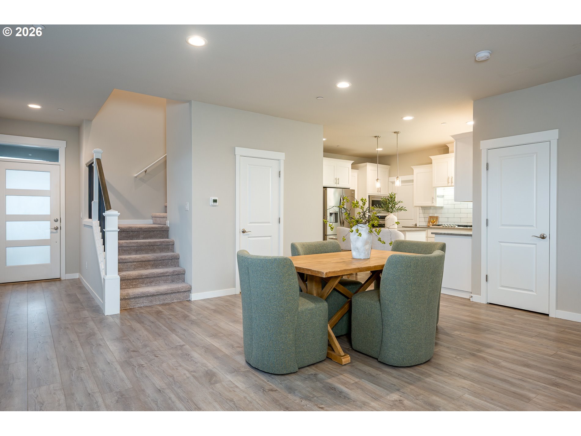 3606 Northeast Oriole Street Camas, WA 98607 - Photo 43 of 48 a dining room with furniture and wooden floor