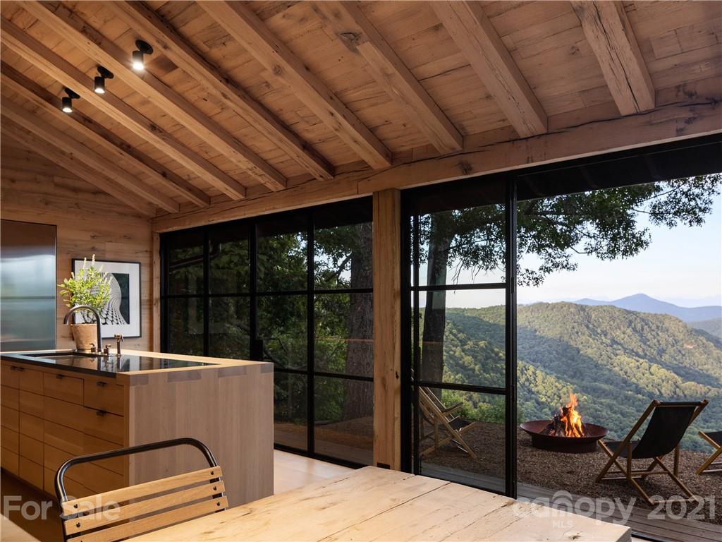318 Summer Haven Lane Saluda, NC 28773 - Photo 11 of 40 a living room with a large window